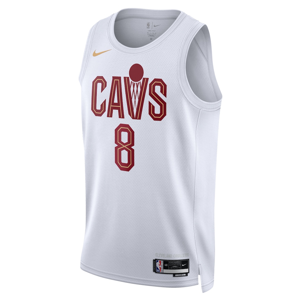 Cleveland Cavaliers Dennis Schröde Association Edition Swingman Jersey - White