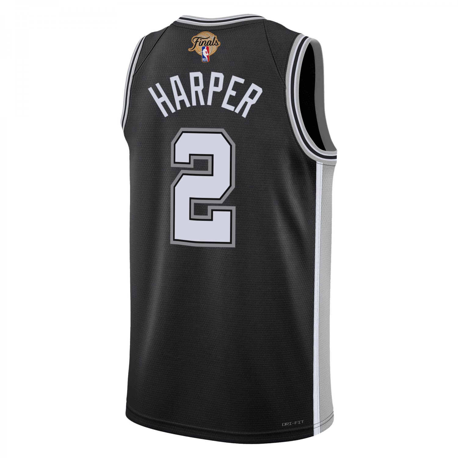 Dylan Harper San Antonio Spurs 2026 Finals Jersey - Black