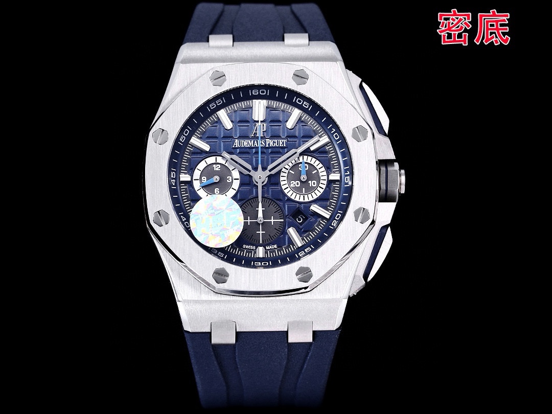 TOP Audemars Piguet Men's Watch 44MM -Blue