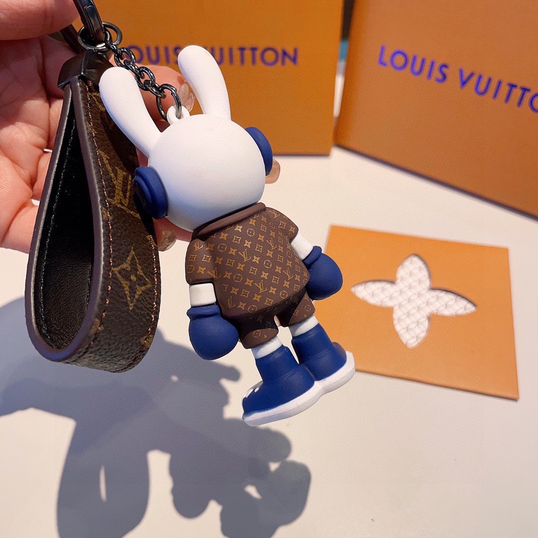 TOP Louis Vuitton LV Rabbit Doll Keychain