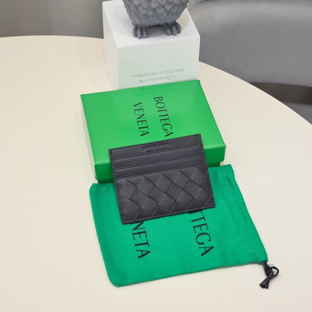 Bottega Veneta Intrecciato Credit Card Case (Replica)