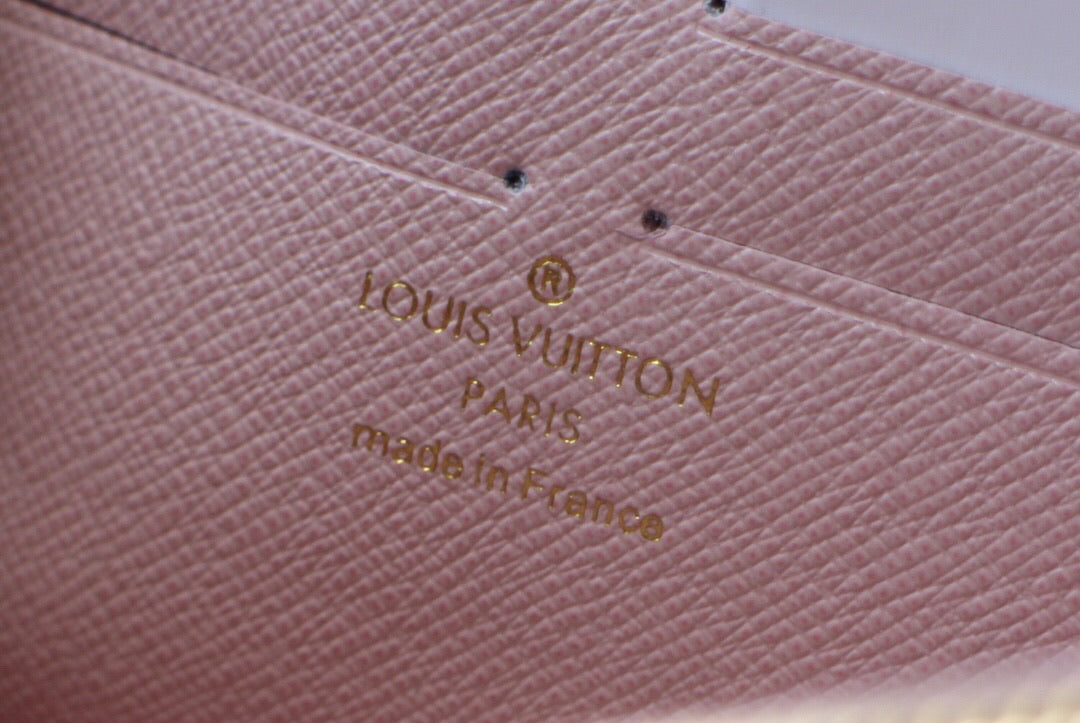 TOP Louis Vuitton LV LV Zippy Wallet Monogram - Pink