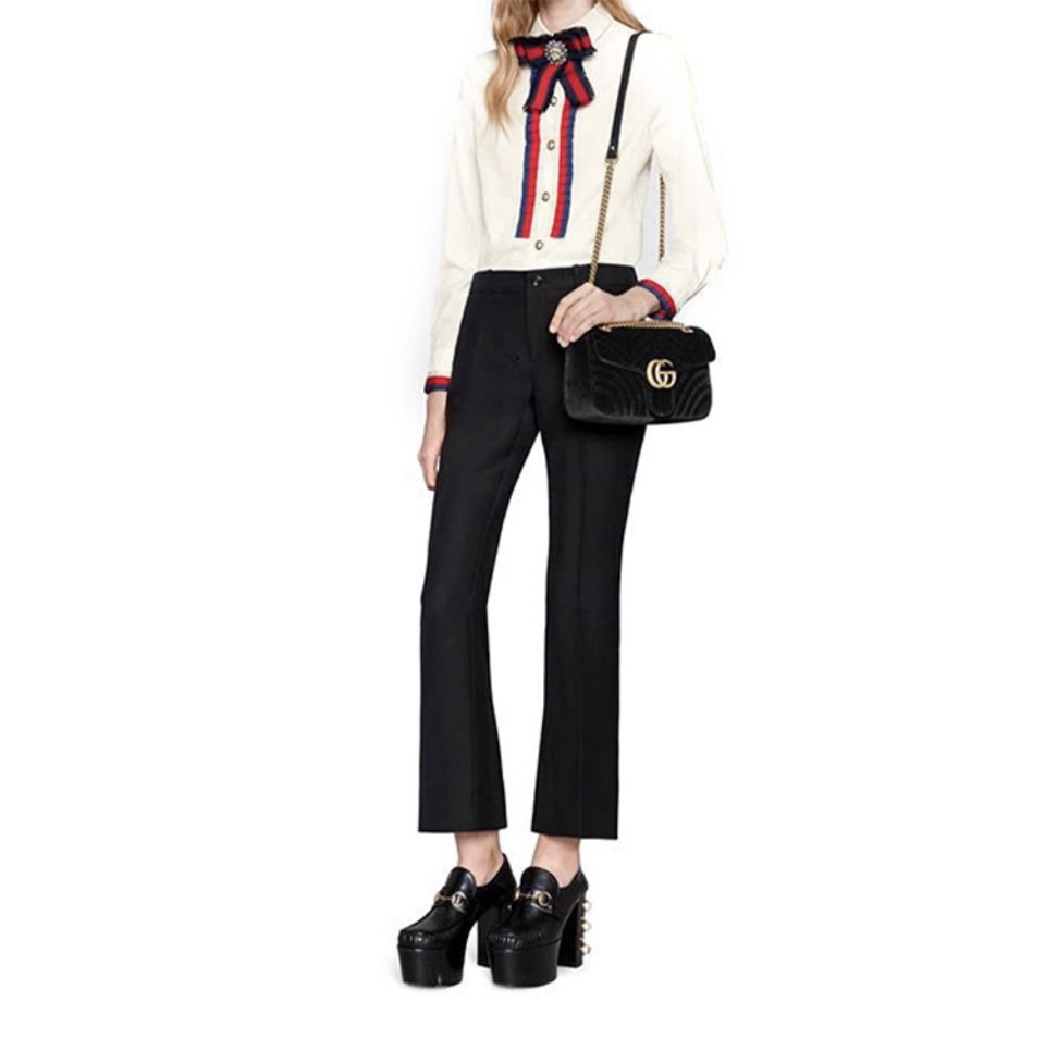 Gucci GG Marmont Velvet Small(Replica)