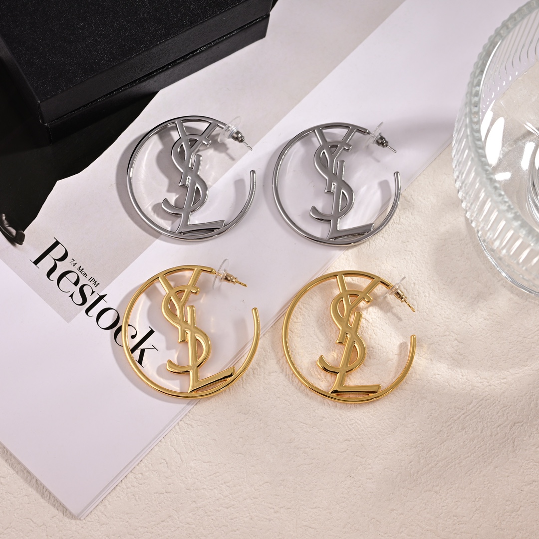 TOP Yves Saint Laurent YSL Earrings - 2 Color