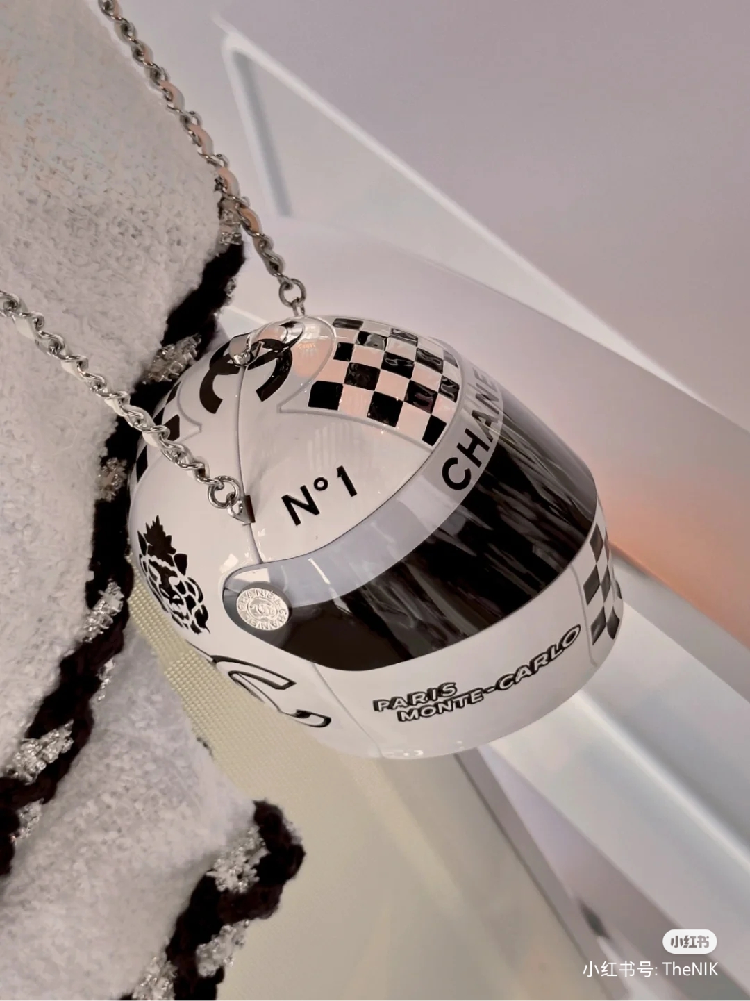 TOP CHANEL Mini Helmet Bag 23cm - 3 Color