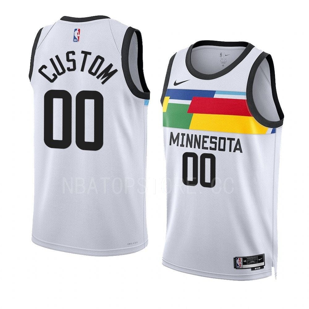 Custom Minnesota Timberwolves 2022-23 City Edition Jersey