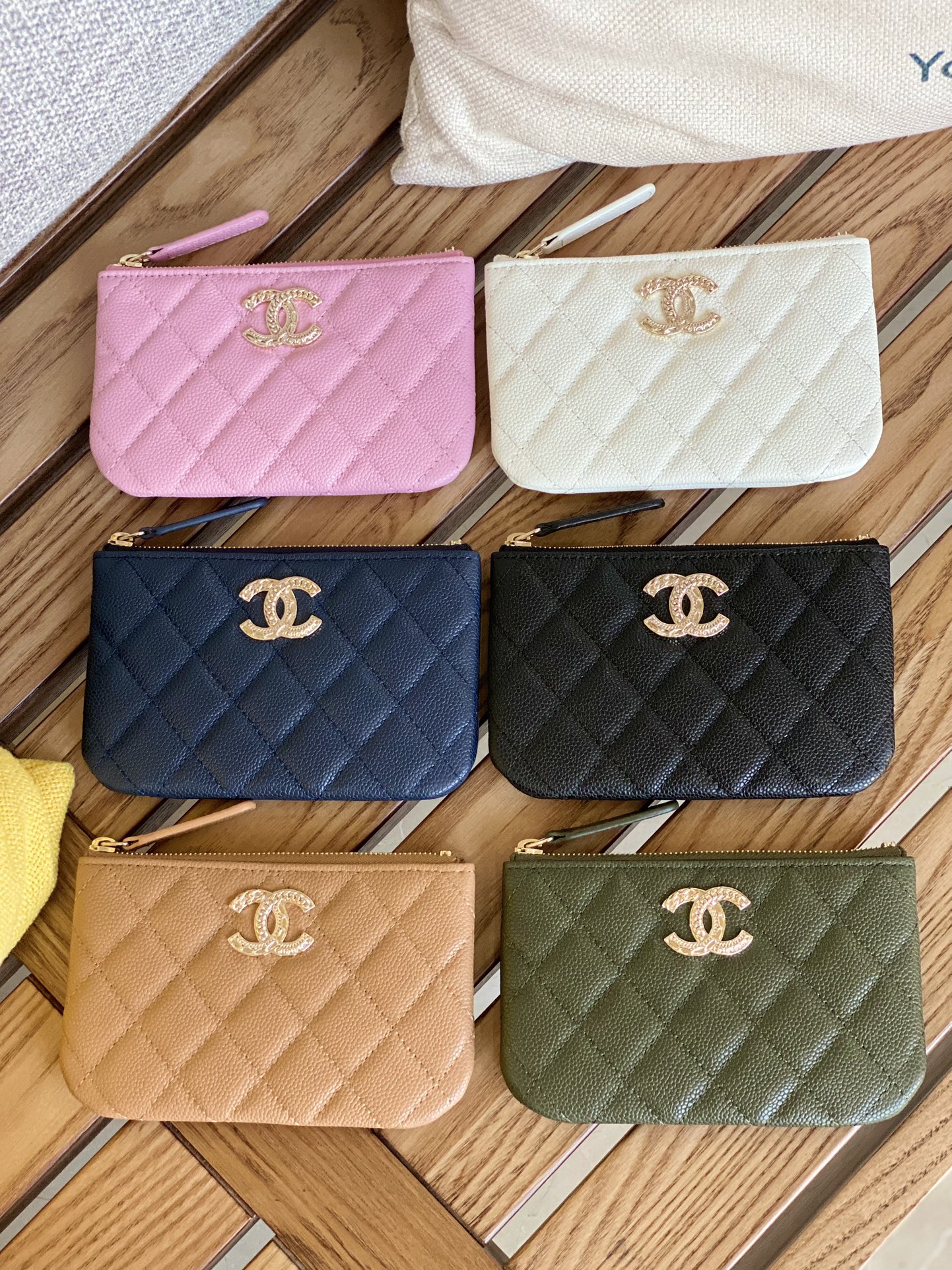 TOP CHANEL Card  Holder- 6 Color