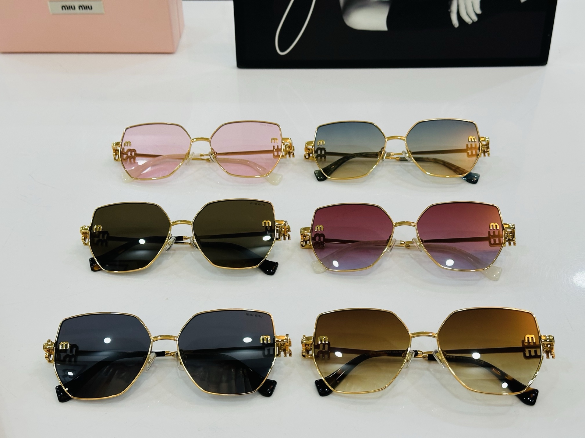 TOP Miu Miu Sunglasses - 6 Colors