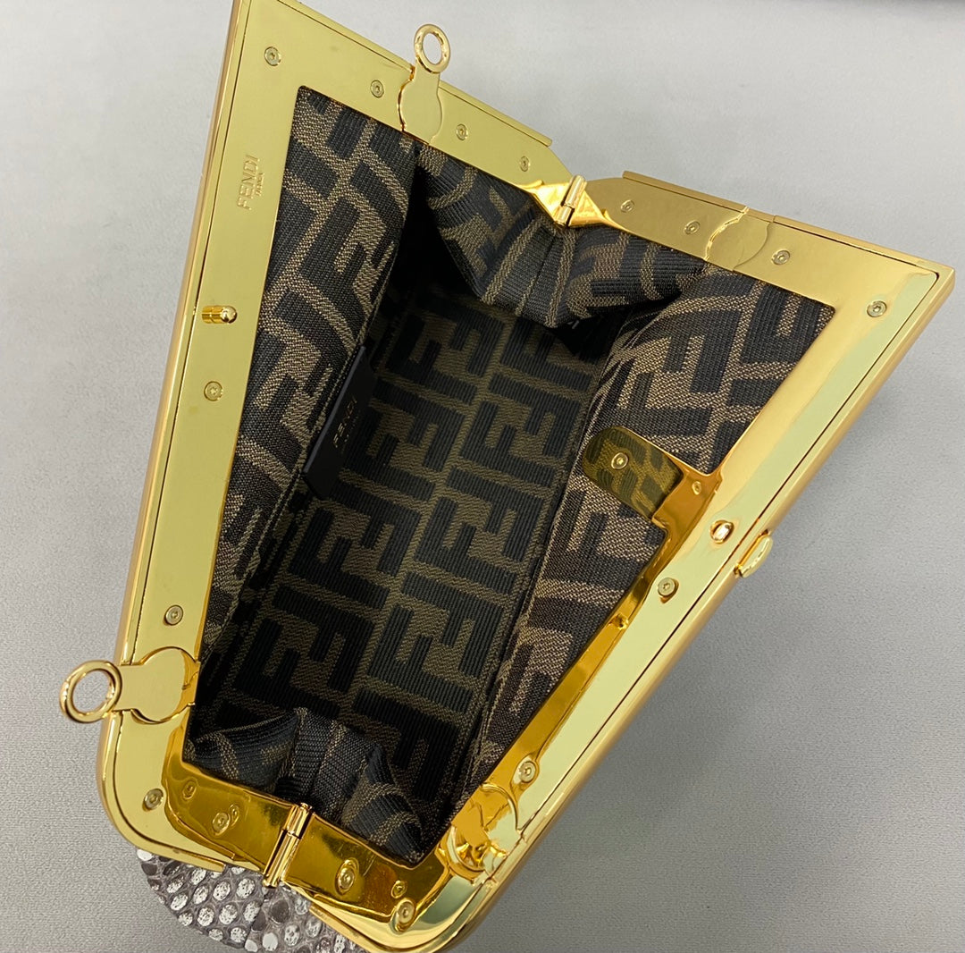 TOP FENDI FENDI First Bag Small - True Python Skin