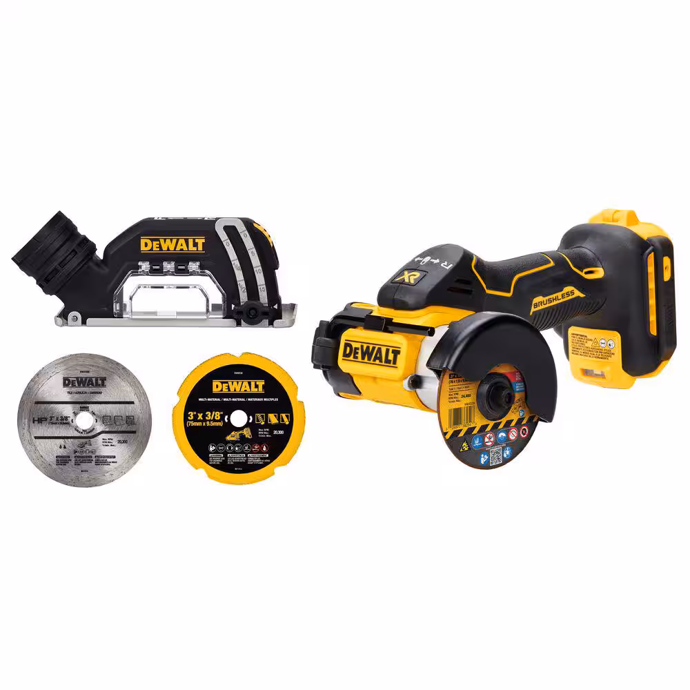 20V XR Cordless 3 in. Cut-Off Tool and 20V MAX POWERSTACK Compact Battery Starter Kit