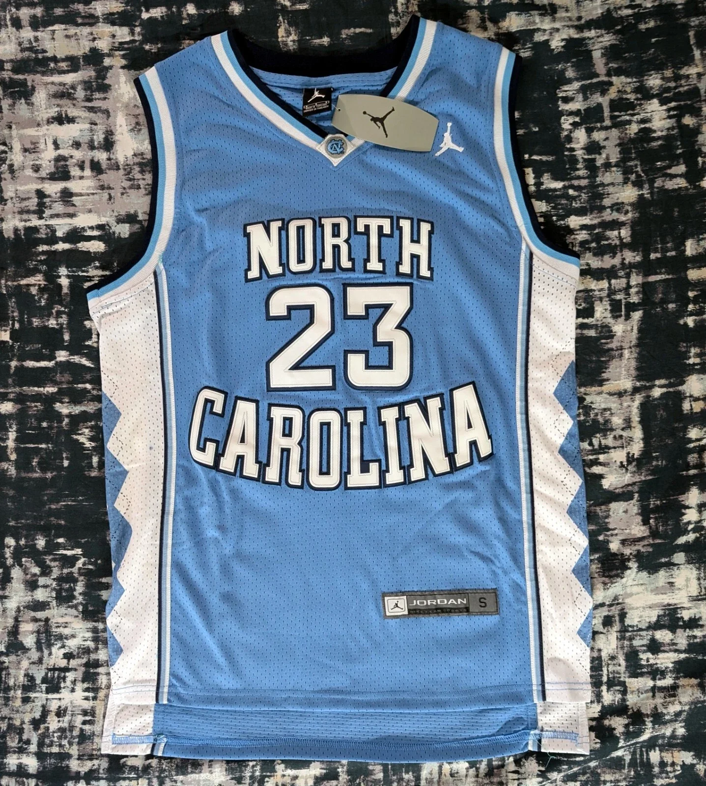 Michael Jordan North Carolina UNC college jersey Blue