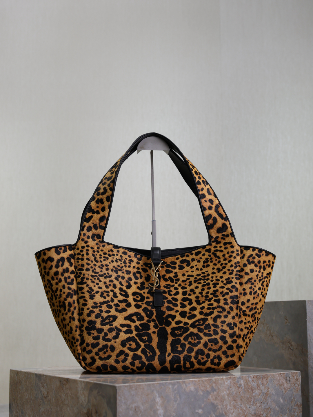 TOP Yves Saint Laurent YSL Hobo Bag 50×28×18cm - Brown