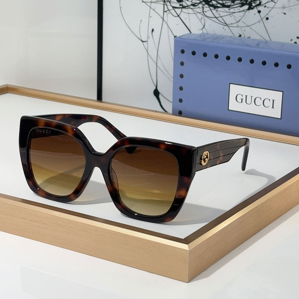 Gucci  Casual everything sunglasses Top quality （Replica）