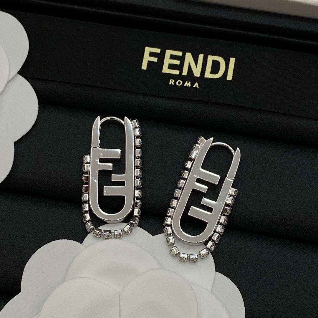 TOP FENDI FF Earrings - 2 Colors