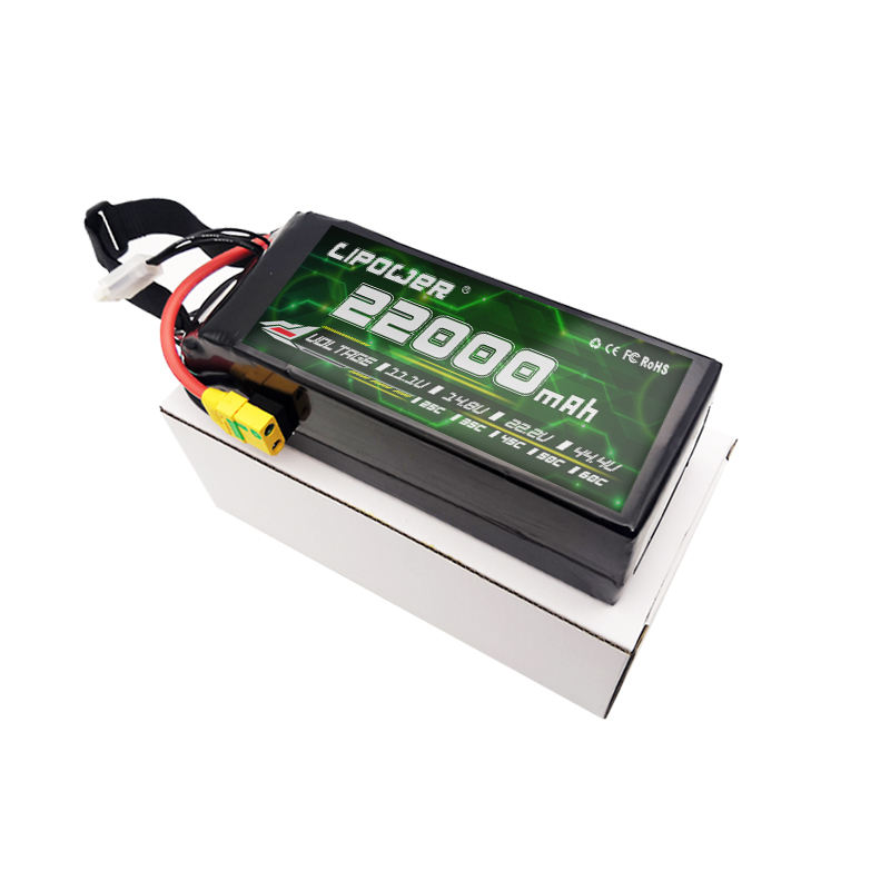 Factory price 16000mAh remote control racing boat lithium battery pack - lipowbattery