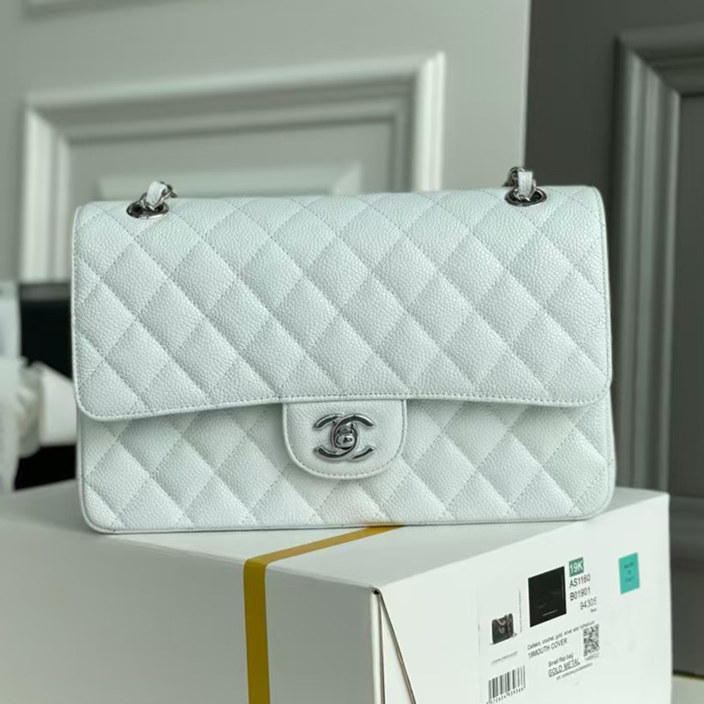 Chanel Caviar CF Medium 25CM(Replica)