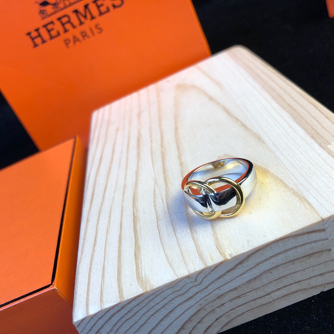 TOP HERMES Ring - Sliver