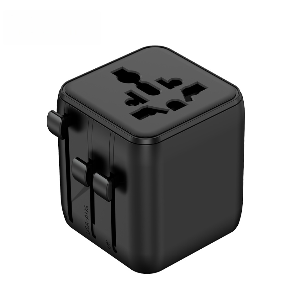 Latest Compact 2AC Small Plug Adapters Traveler Worldwide Travel Adapter Universal Travel Adapter Small but Plugs for Women Traveling