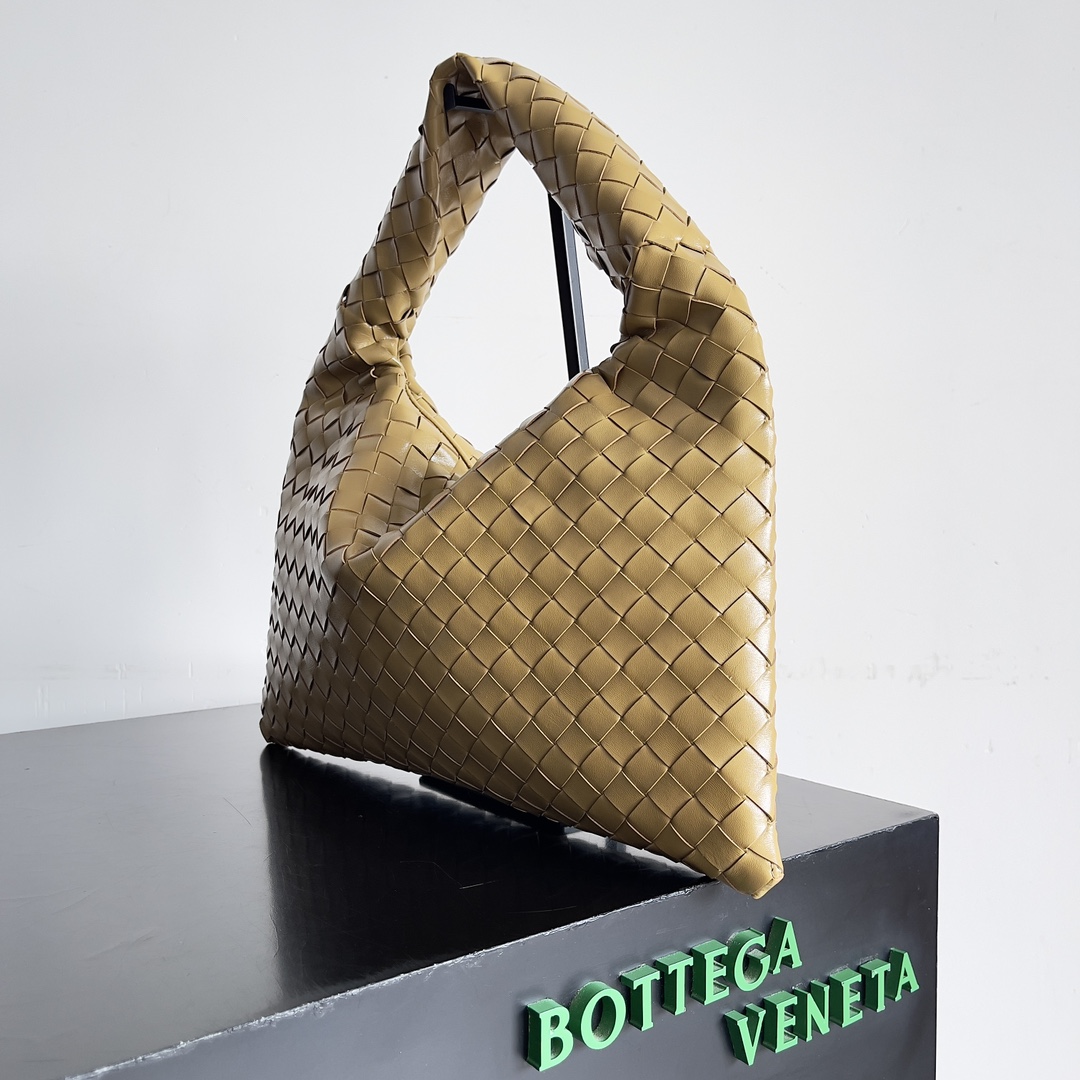 TOP Bottega Veneta BV Hop Bag 41x20x8cm/54x24x13cm - Khaki