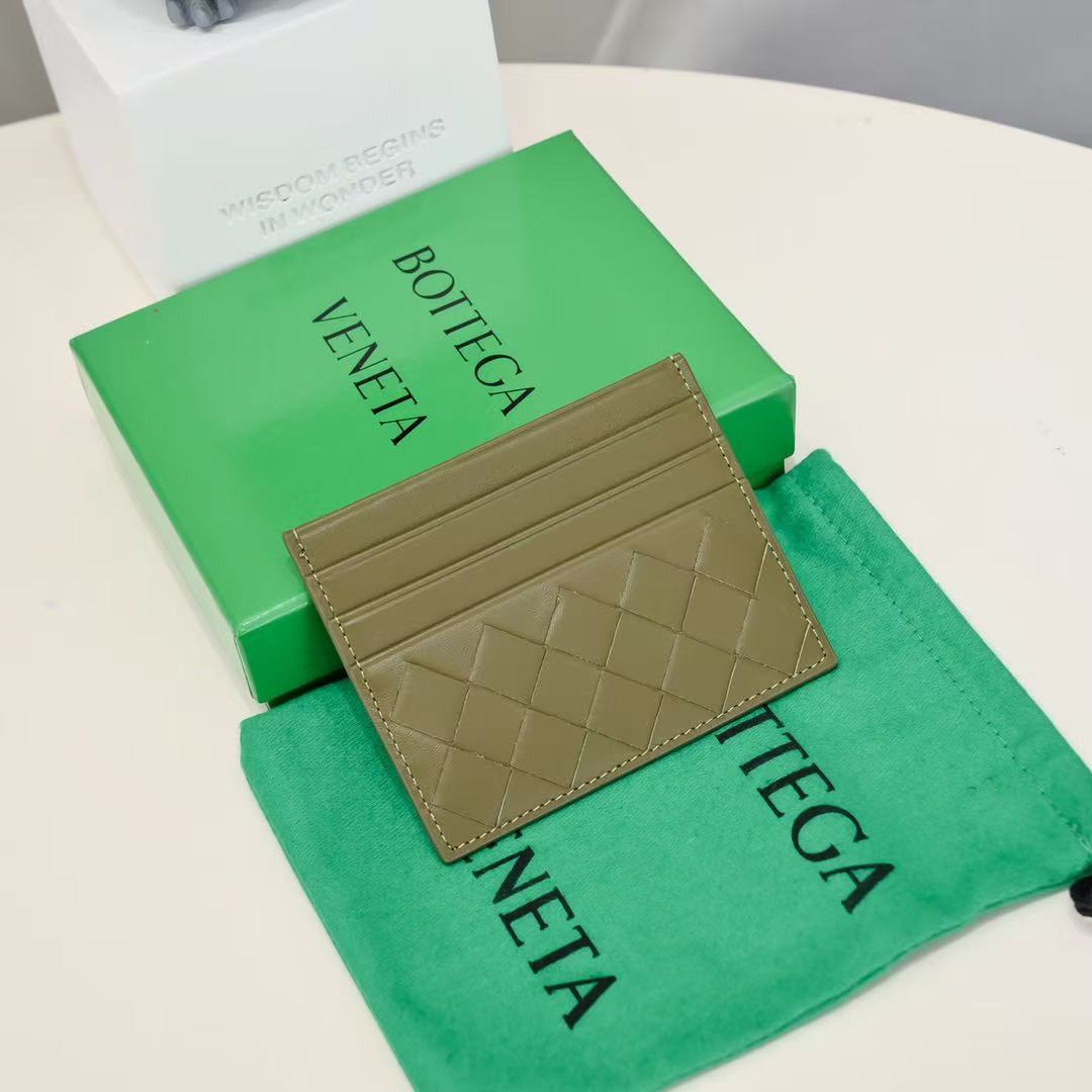 Bottega Veneta Intrecciato Credit Card Case (Replica)