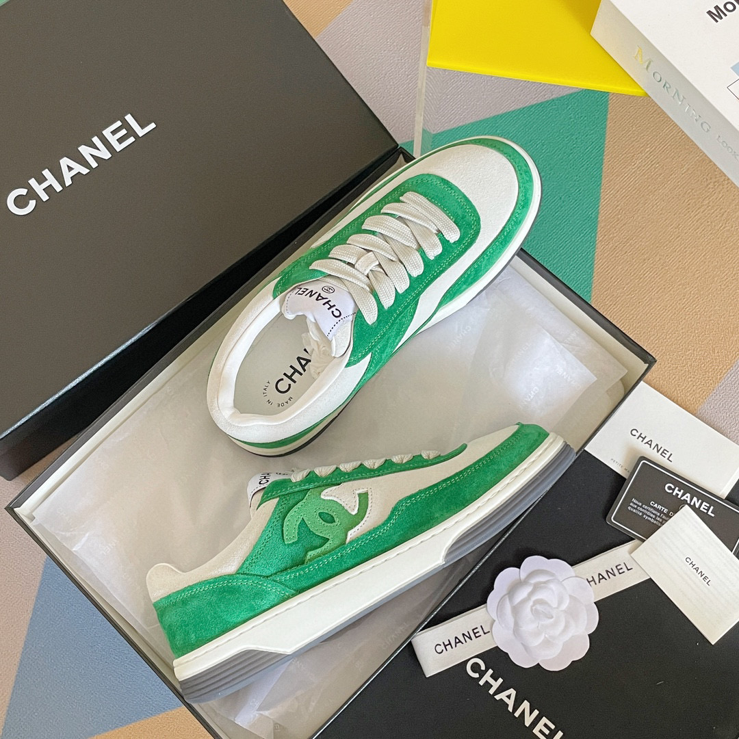 TOP CHANEL Two Tone Sneaker - 6 Colours