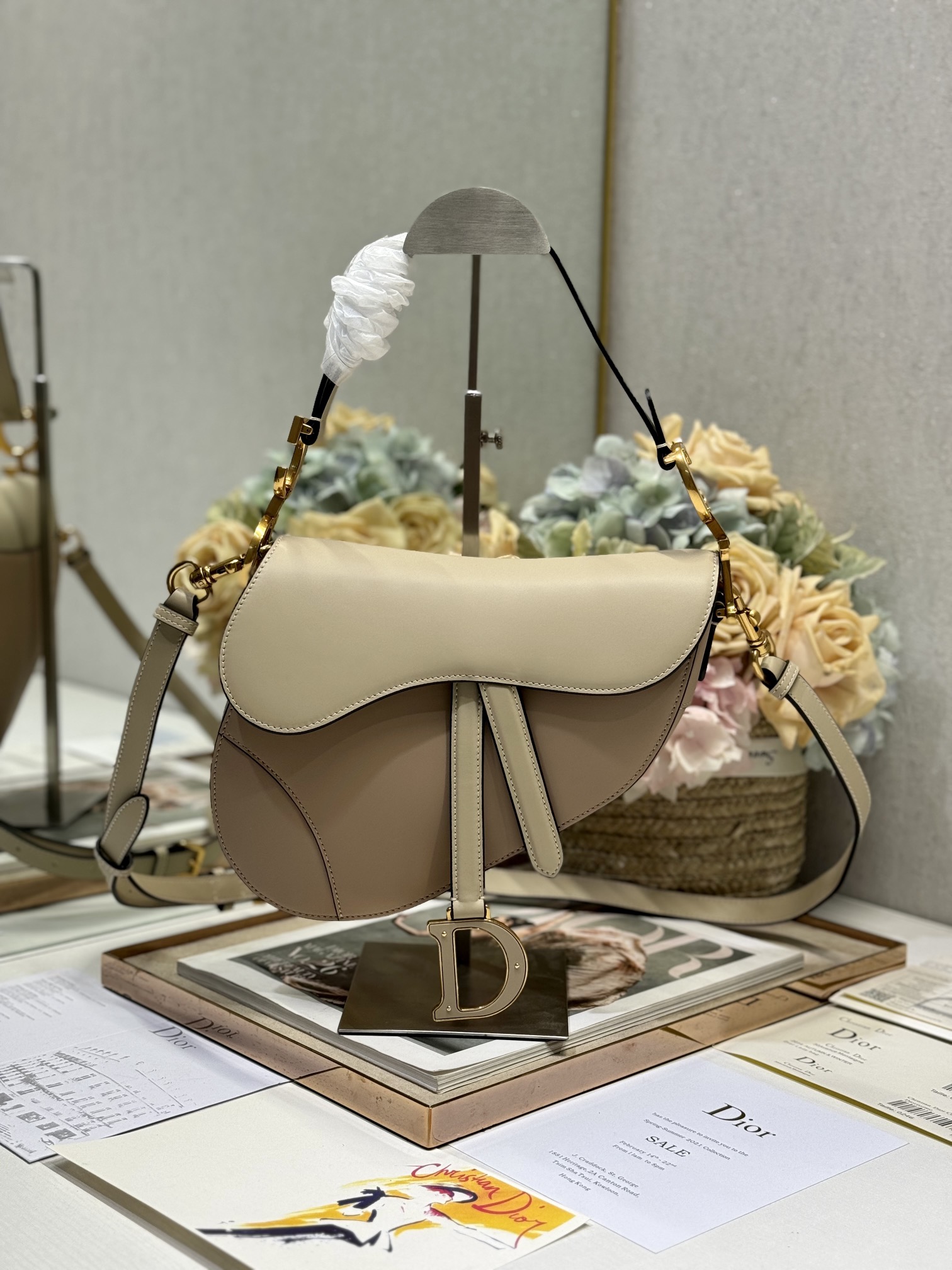 TOP Christian Dior Saddle Bag 25.5×20×6.5cm - 3 Colour