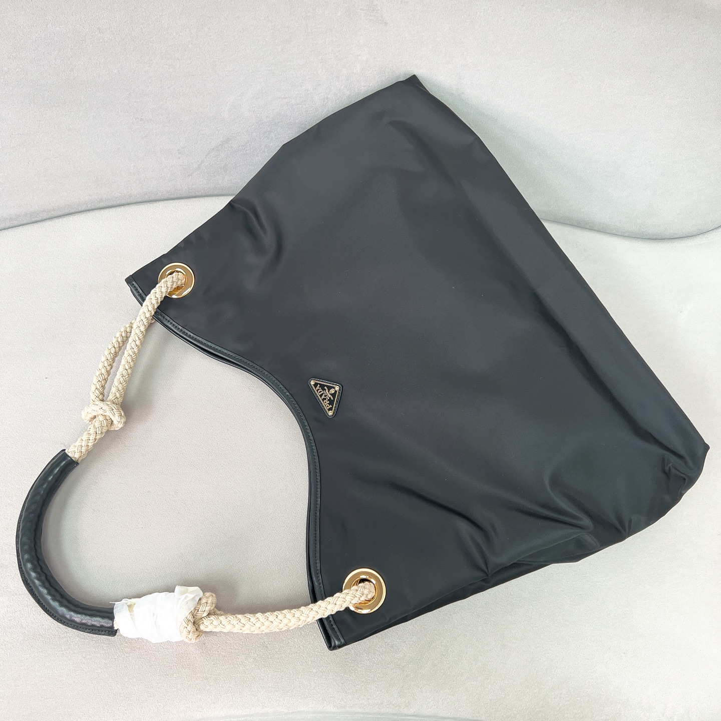 TOP PRADA Mariner Tote Bag Re-Nylon 48x39x14cm - 4 Color