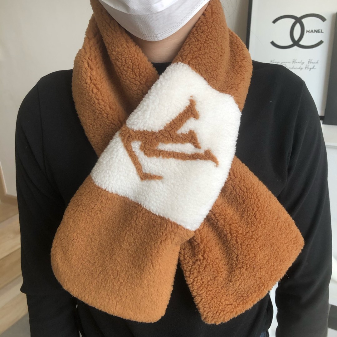 TOP Louis Vuitton LV Wool Scarf 110*17cm- 2 Color