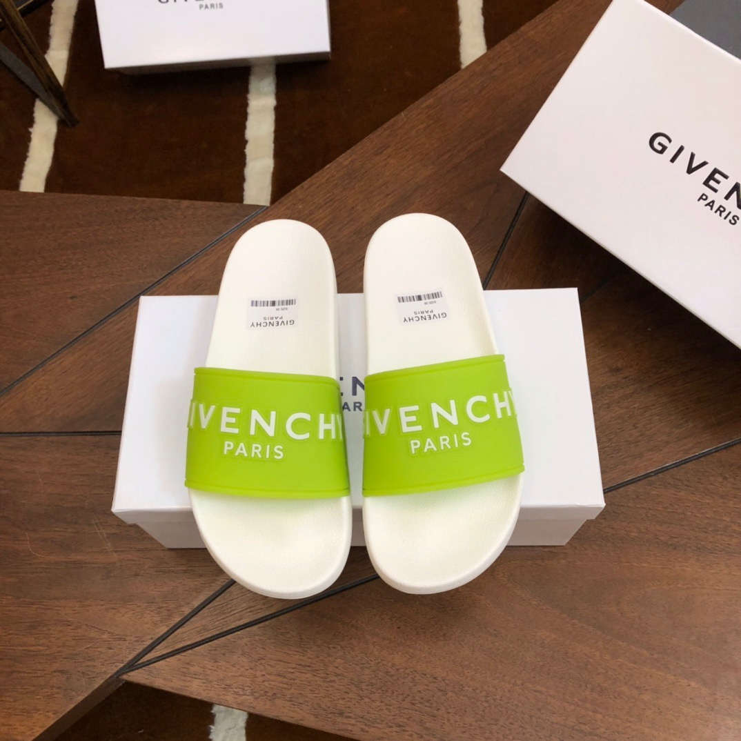 Givenchy Rubber Logo flip-flops Slide Sandal(Replica)