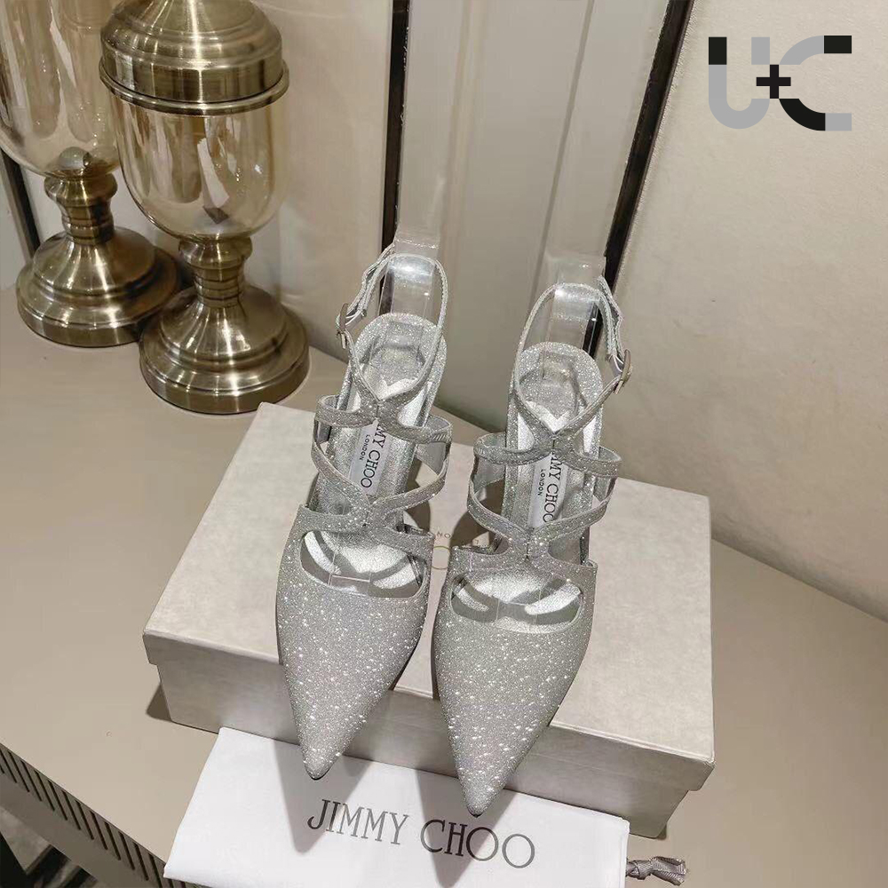 Jimmy Choo Patent Leather Azia  Heels (Replica)