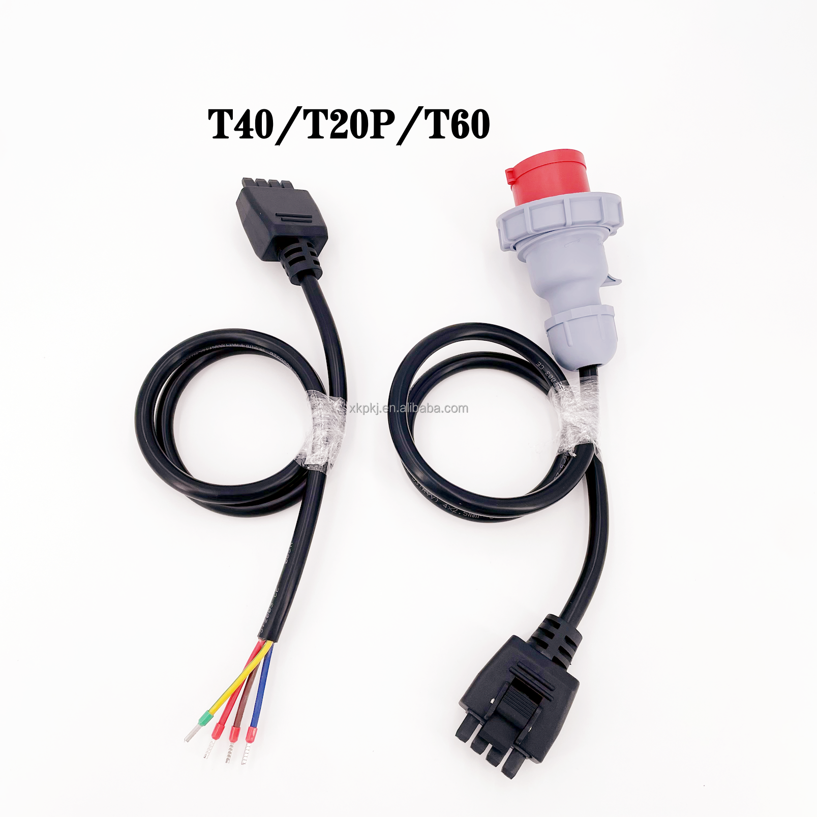 Three Phase 380V Power Cable 3P+E for T20P T40 T60 Drones Charging Cable Accessories
