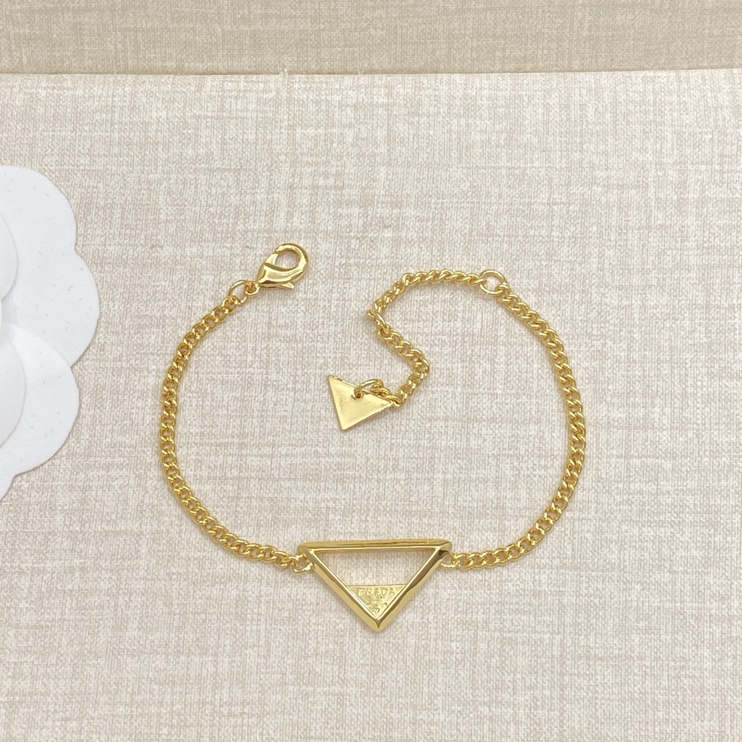 TOP PRADA Bracelet Set - Gold