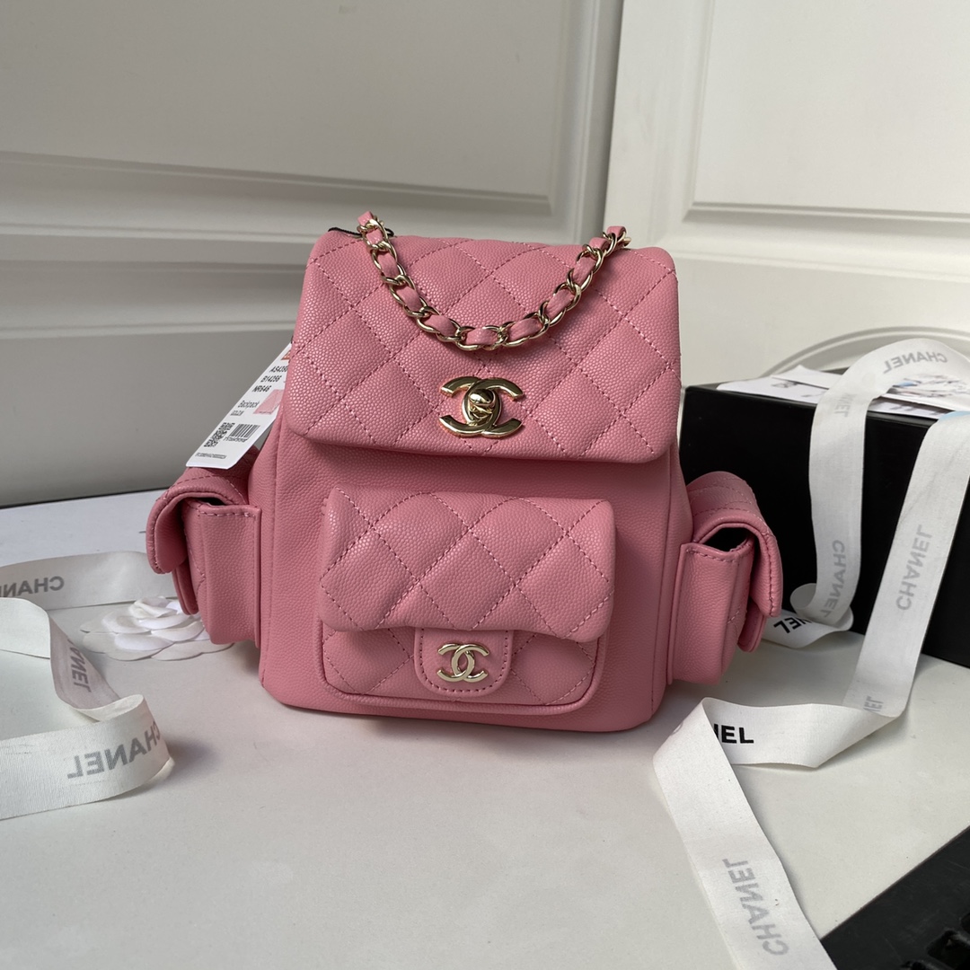 TOP CHANEL AS4399 23k Small Shoulder Bag 19.5X18X10cm -GHW- Three Colors
