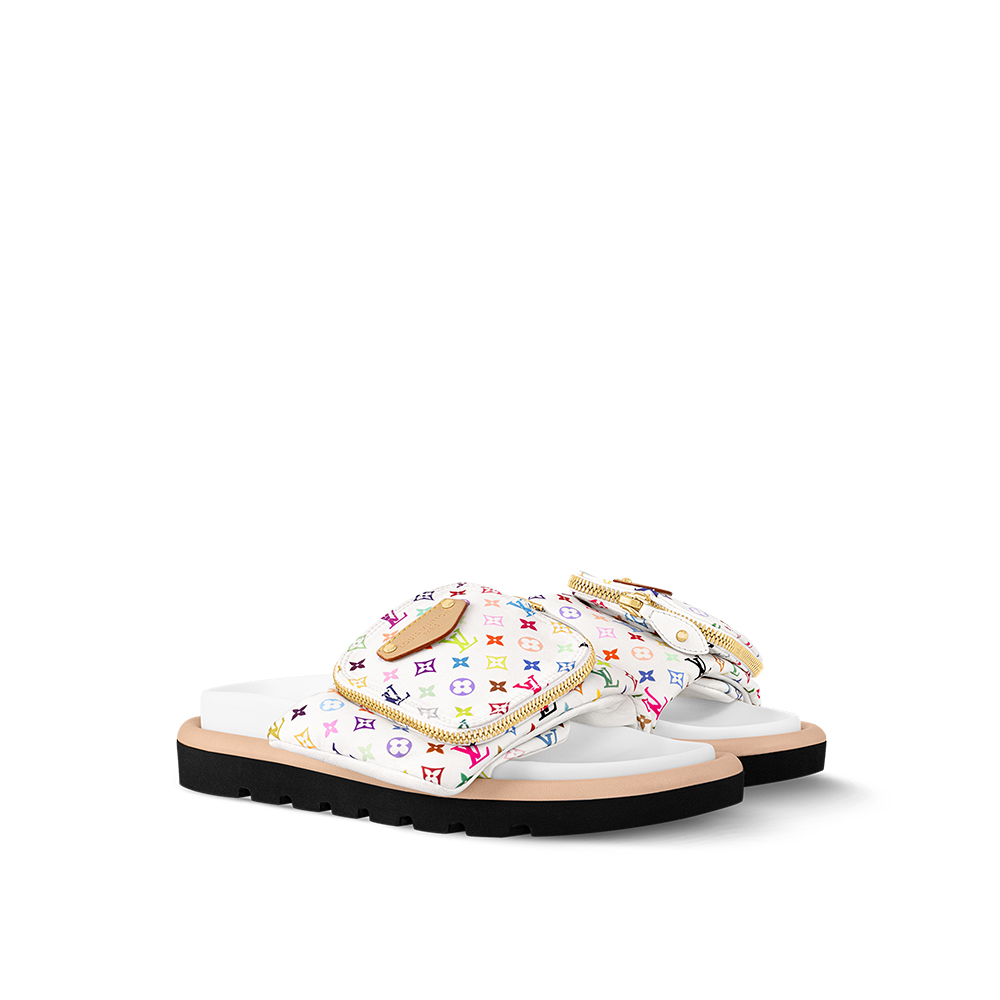 Louis Vuitton x Murakami  Pool Pillow Flat Comfort Mule (Replica)