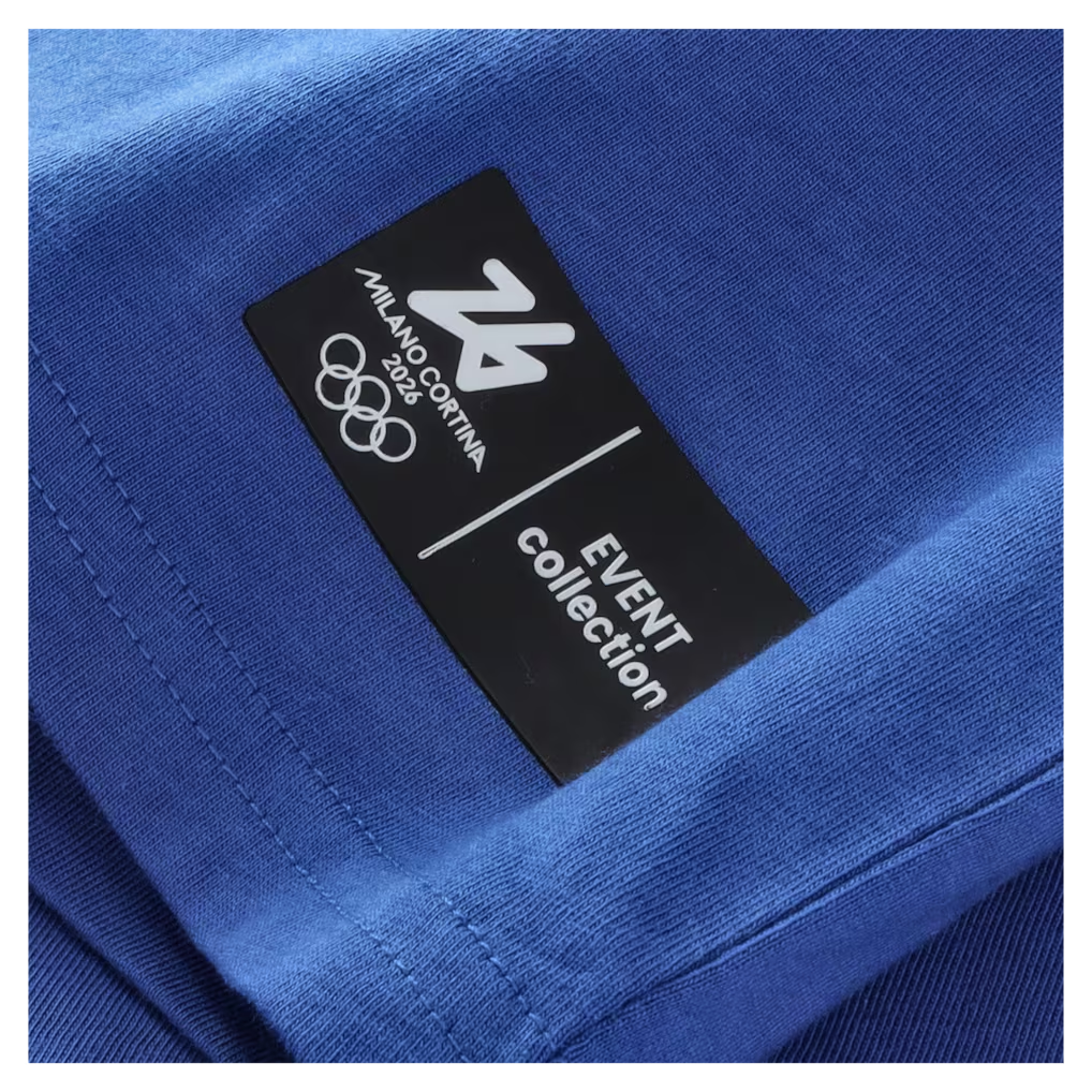 Milano Cortina 2026 Olympics Large Logo T-Shirt - Blue - Junior