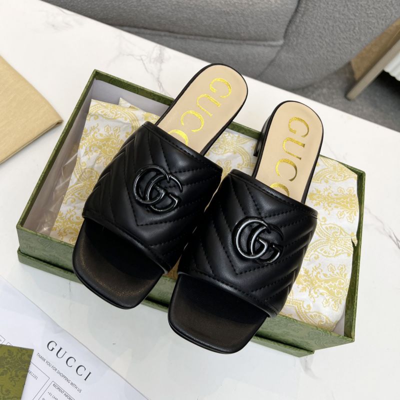 Gucci Double G Slide Sandal 619893 (Replica)
