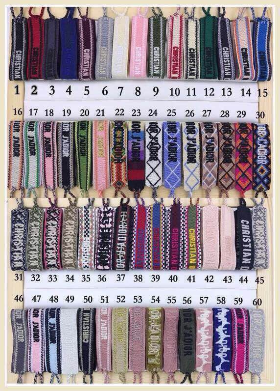 TOP Christian Dior J'Adior Bracelet - 60 Colors