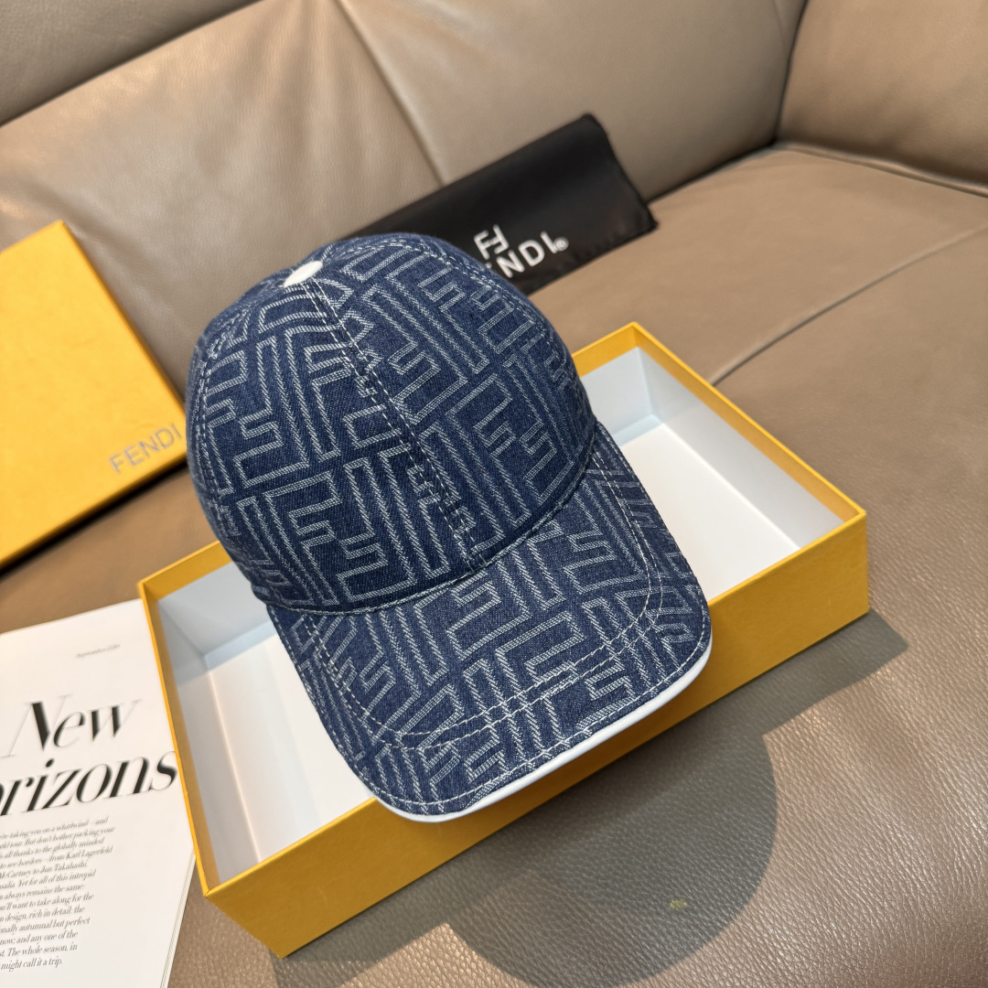 TOP FENDI Classic Original Baseball Hat - 3 Color