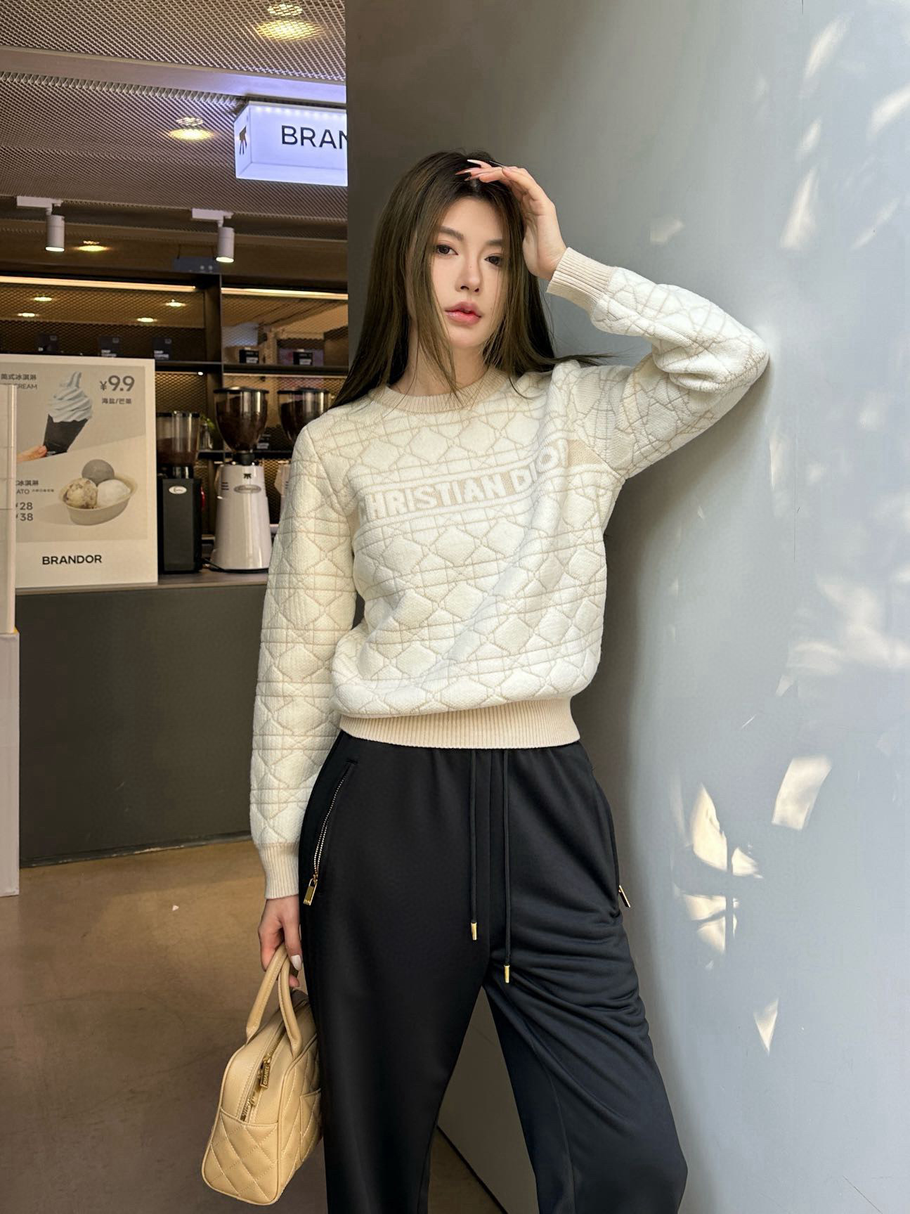 TOP Christian Dior Sweater  - Beige
