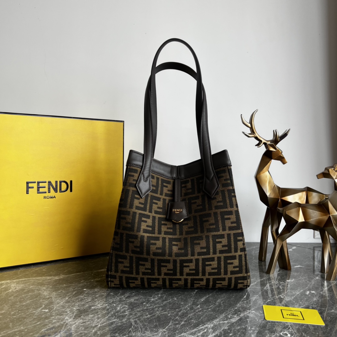 TOP FENDI Medium New Folding Bag - 27×16×27cm