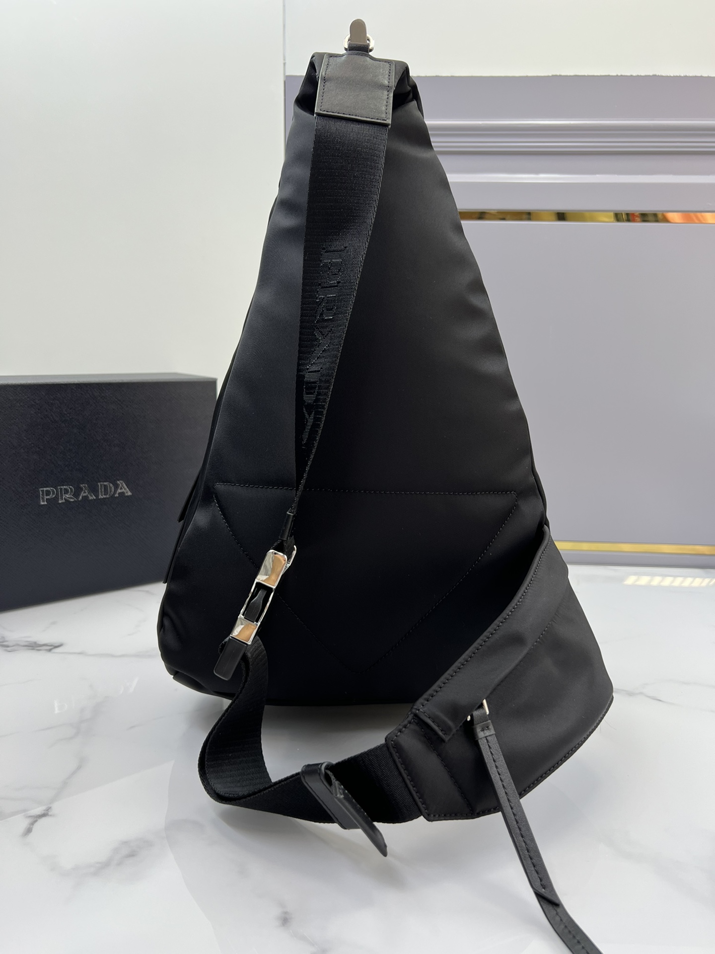 Top PRADA New Backpacks For Men and Women Bags 37.5x26.5 cm - Black