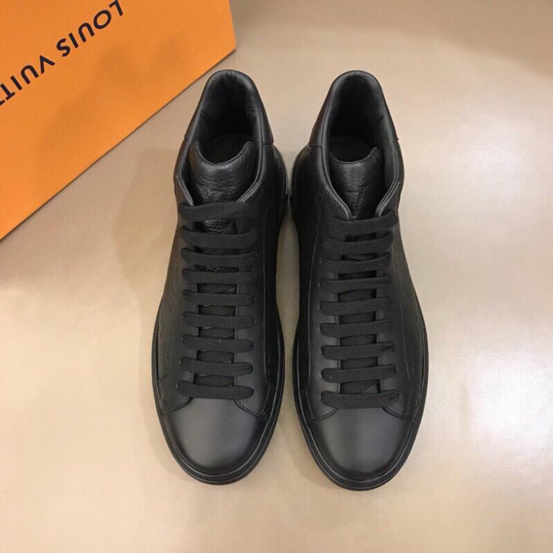 TOP Louis Vuitton LV LV Empreinte Sneaker Boots - Black