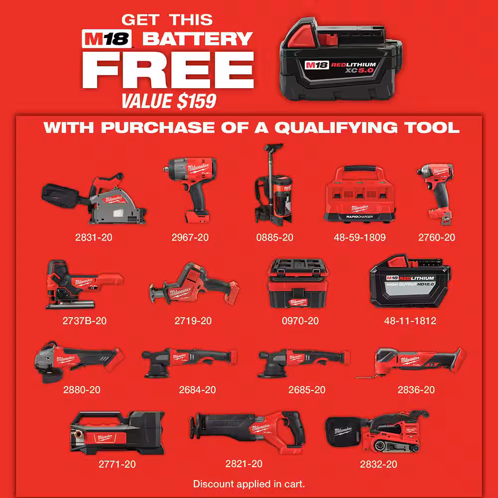 M18 FUEL 18V Lithium-Ion Brushless Cordless Barrel Grip Jig Saw (Tool Only)