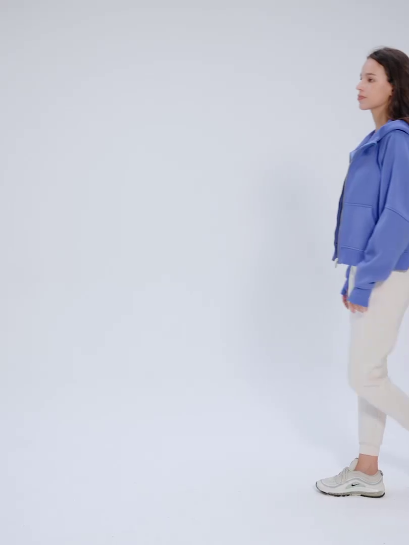 Cotton-Blend Fleece Lined Sports Jacket