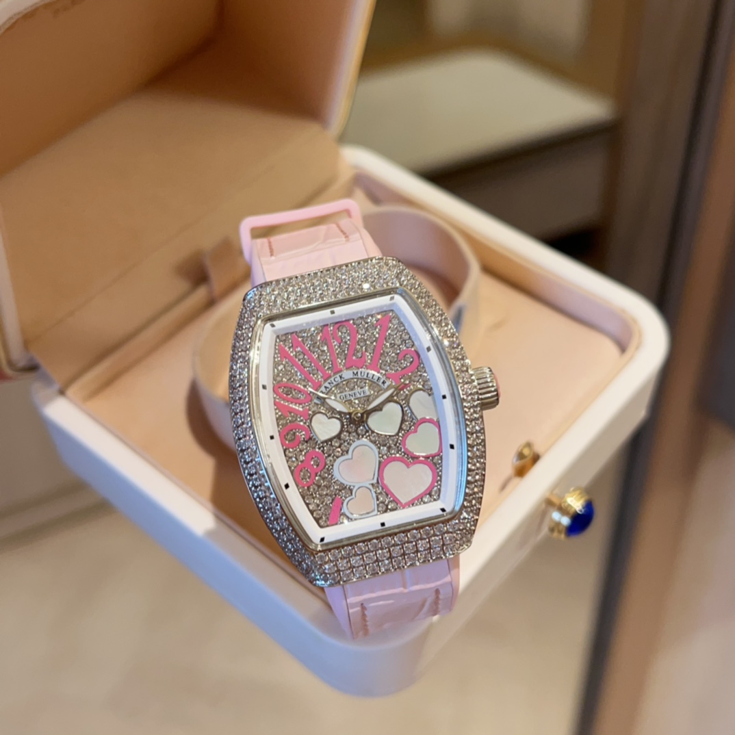 TOP Franck Muller V32 Women's Watch 32mm*42mm-6 Colors