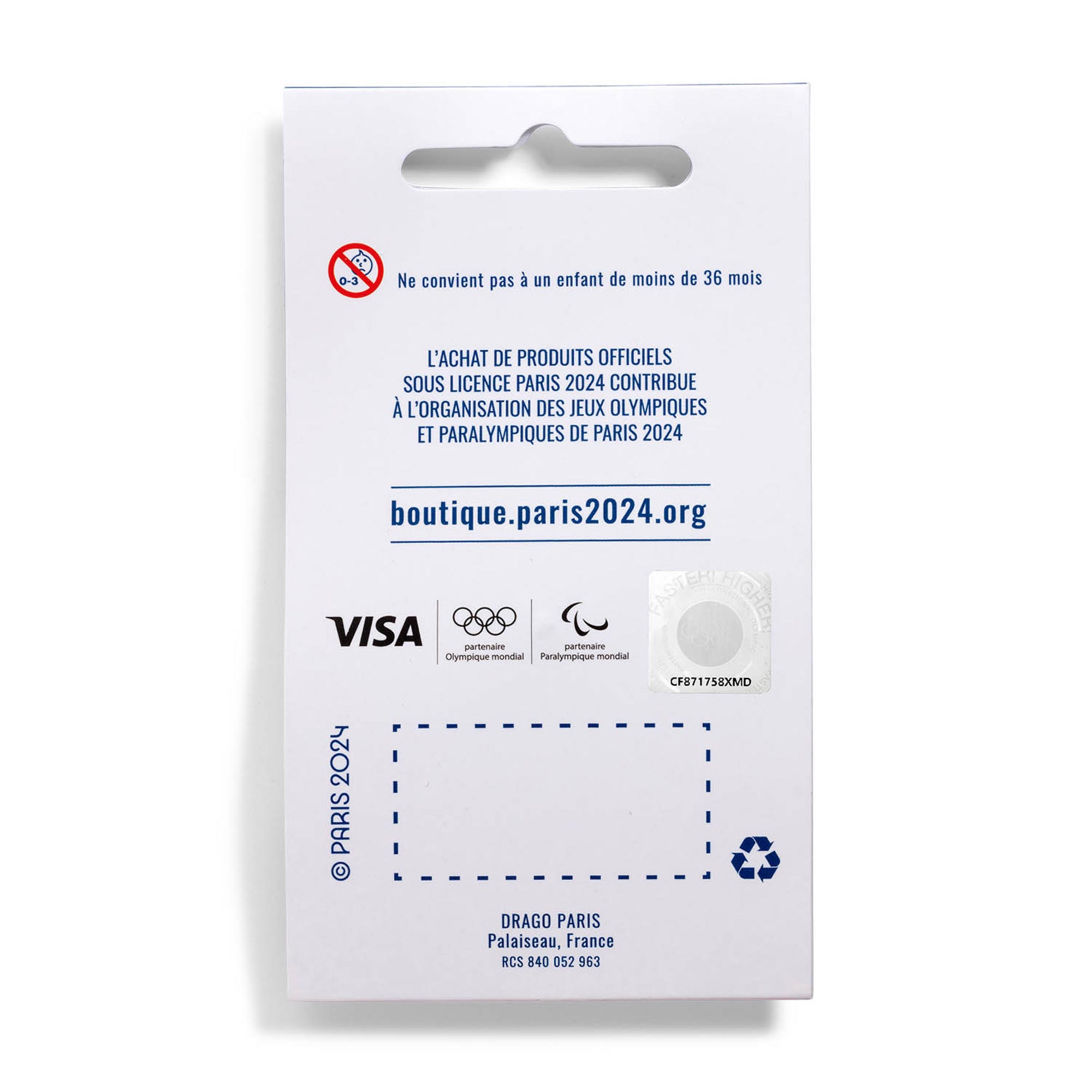 Paris 2024 Olympics Allez Les Bleus Pin Badge