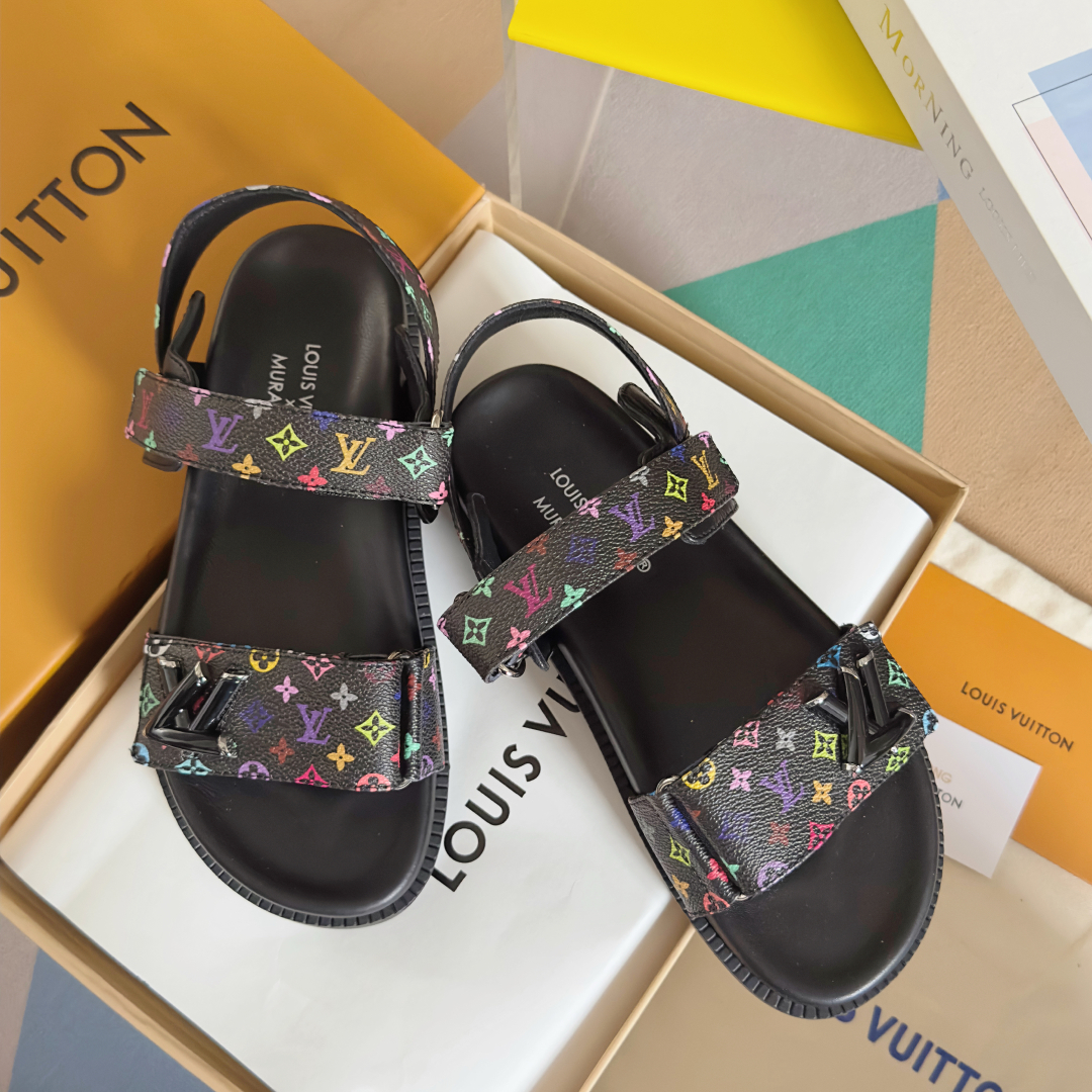TOP Louis Vuitton LV BOM DIA COMFORT Sandals - 2 Colors