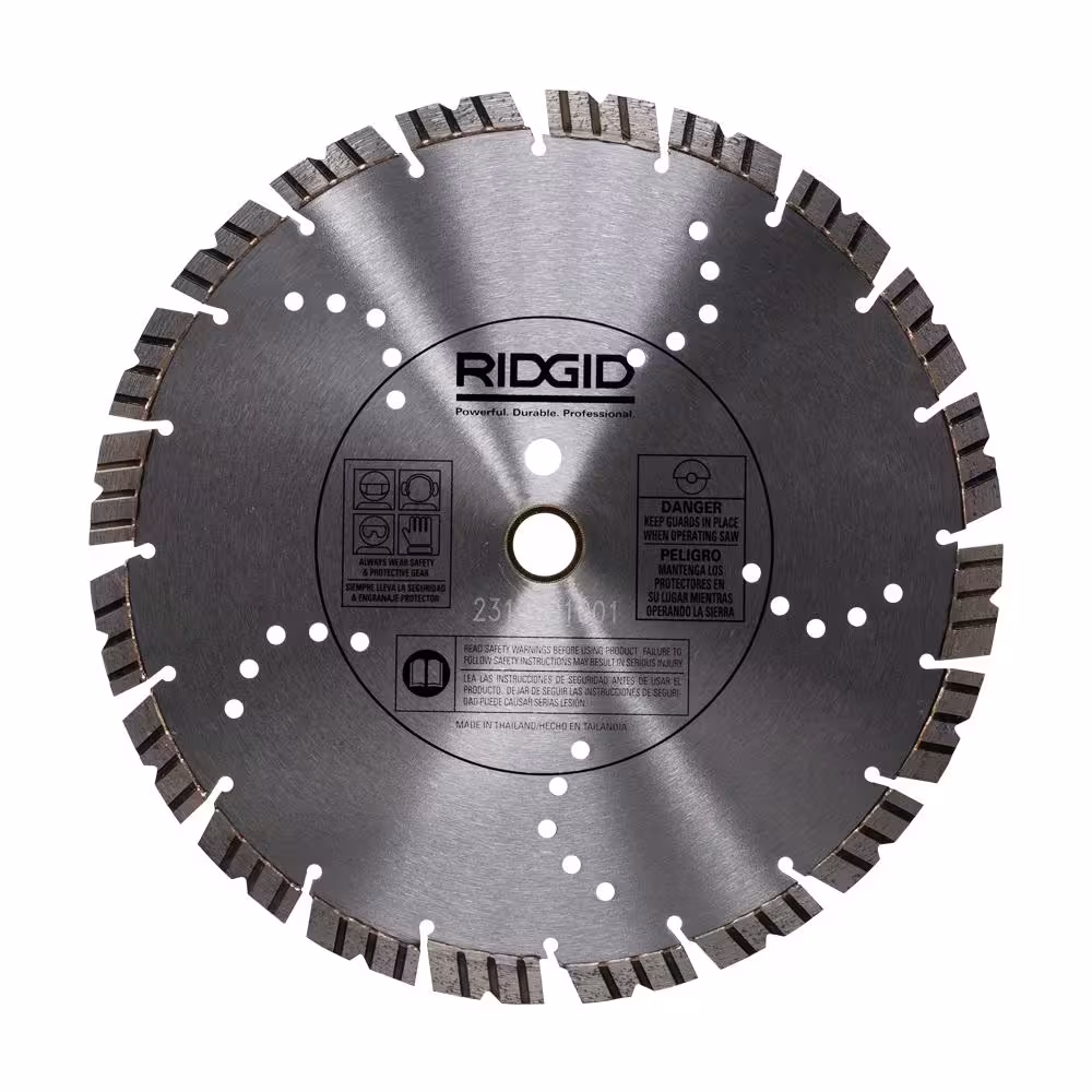 12 in. Masonry XTR Dual Purpose Cutting Segmented Rim Walk-Behind Diamond Saw Blade