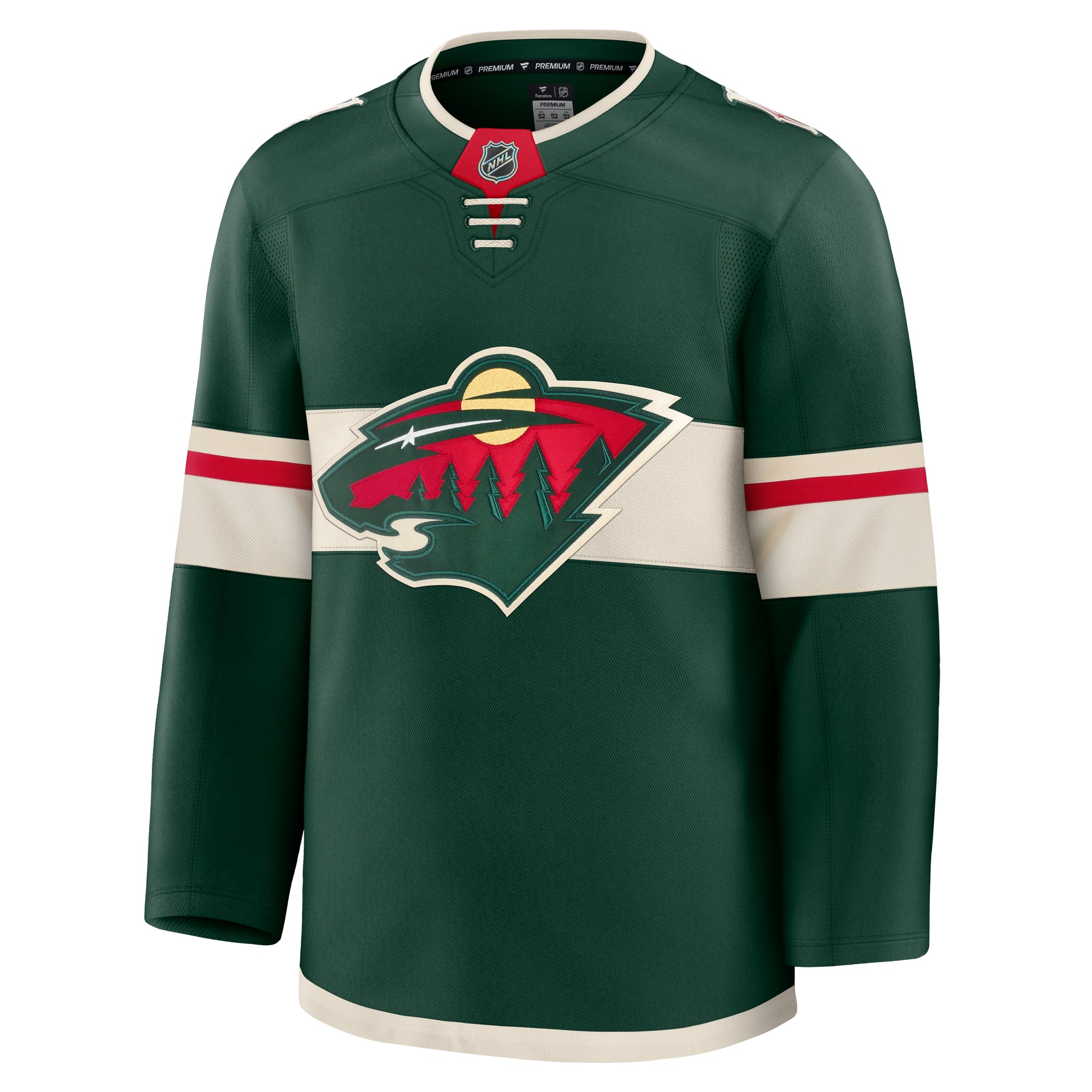 Minnesota Wild NHL Fanatics Premium Home Jersey