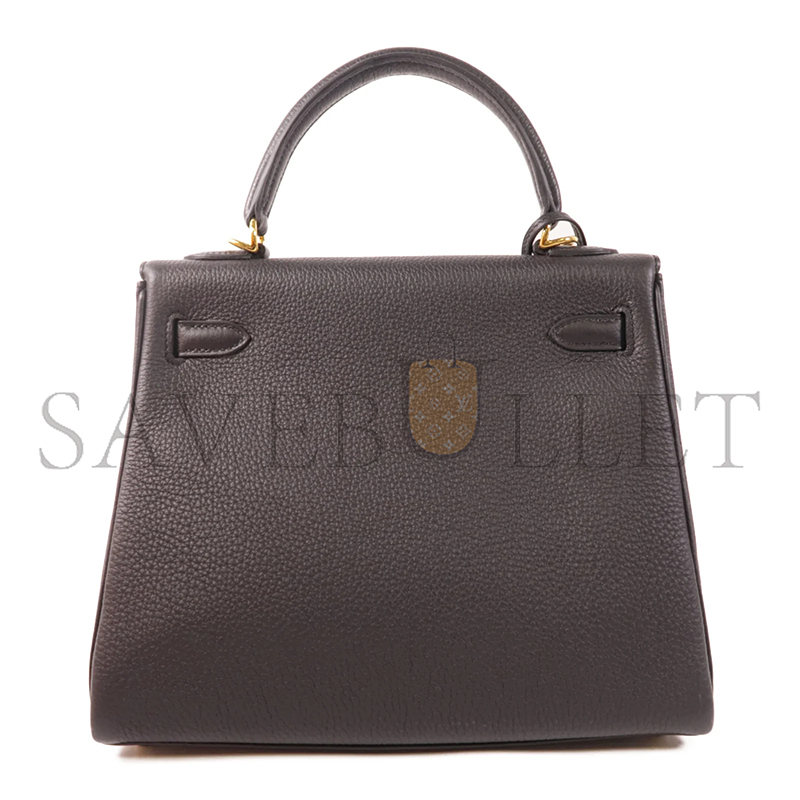 HERMES KELLY 25 TOGO GOLD HARDWARE 216050 (25*17*7cm)